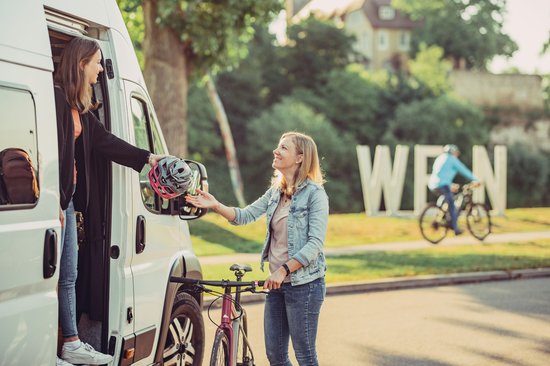 Wohnmobil am Neckarufer Lauffen | HeilbronnerLand | Wohnmobiltouren in Baden-Württemberg