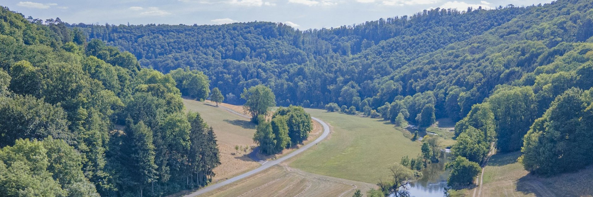 Flusslandschaft | Hohenlohe + Schwäbisch Hall Tourismus | Wohnmobiltouren in Baden-Württemberg | © Jan Bürgermeister 