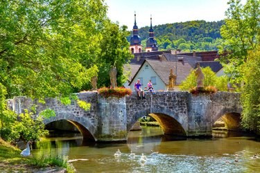 Brücke Gerlachsheim | Liebliches Taubertal | Wohnmobiltouren in Baden-Württemberg | © Tom Weller