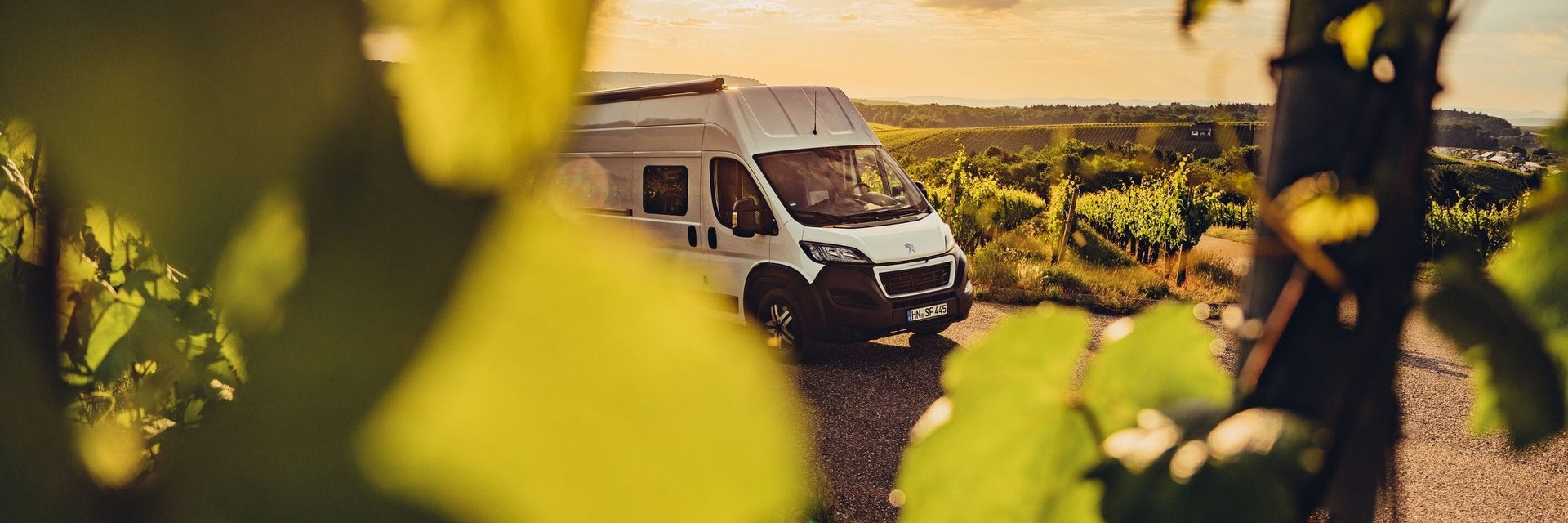 Wohnmobil im Sonnenschein | HeilbronnerLand | Wohnmobiltouren in Baden-Württemberg