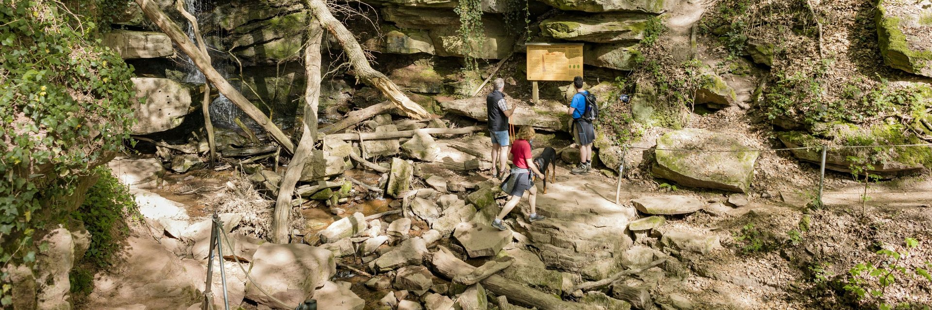 Margarethen-Schlucht | Touristikgemeinschaft Odenwald | Wohnmobiltouren in Baden-Württemberg | © Barbara Wagner