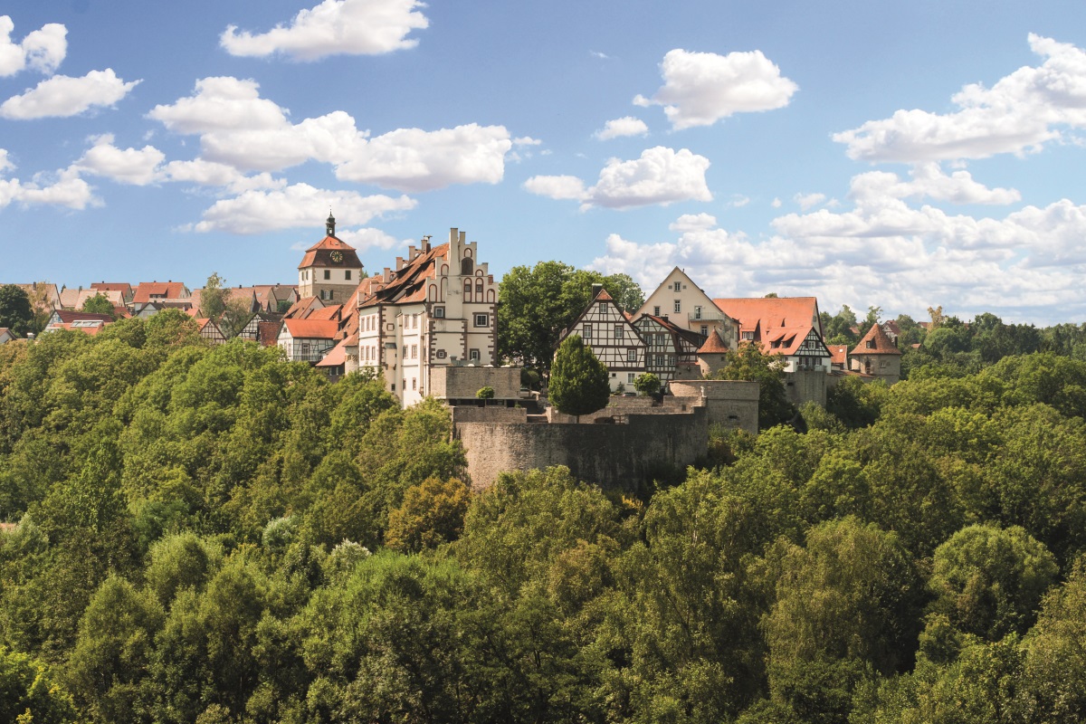 Stadt Vellberg | Hohenlohe + Schwäbisch Hall Tourismus | Wohnmobiltouren in Baden-Württemberg | © Stadt Vellberg 